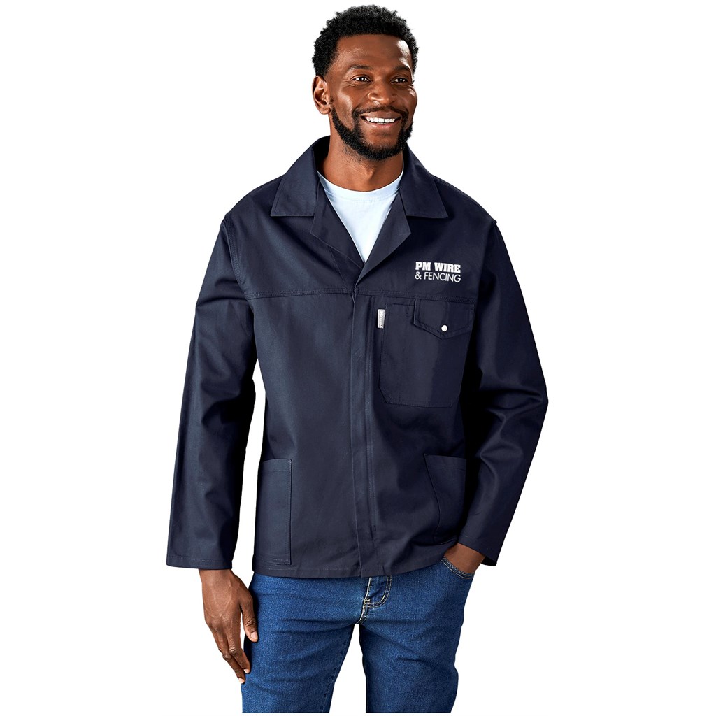 Artisan Premium 100% Cotton Jacket (NAVY, 2XL)
