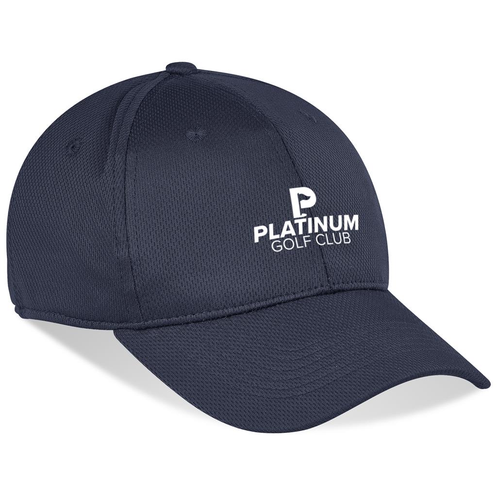 Ace Fitted Cap - 6 Panel (NAVY, L)