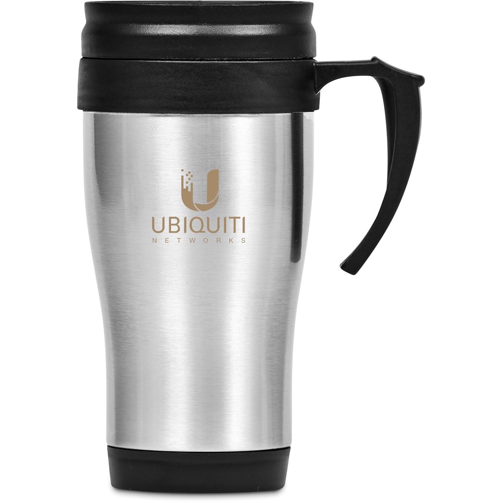 [MUG-6505] Altitude Arabica Stainless Steel & Plastic Double-Wall Mug - 450ml