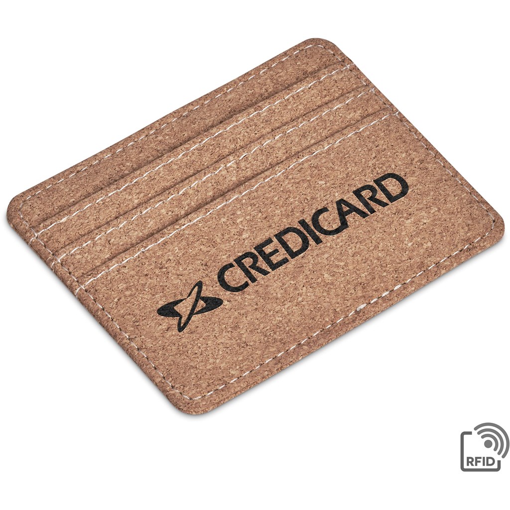 [ET-OK-44-B] Okiyo Mamoru Cork Card Wallet