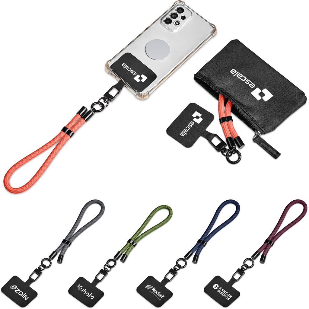 Altitude Atlier Wrist Phone Strap in Pouch (NAVY)