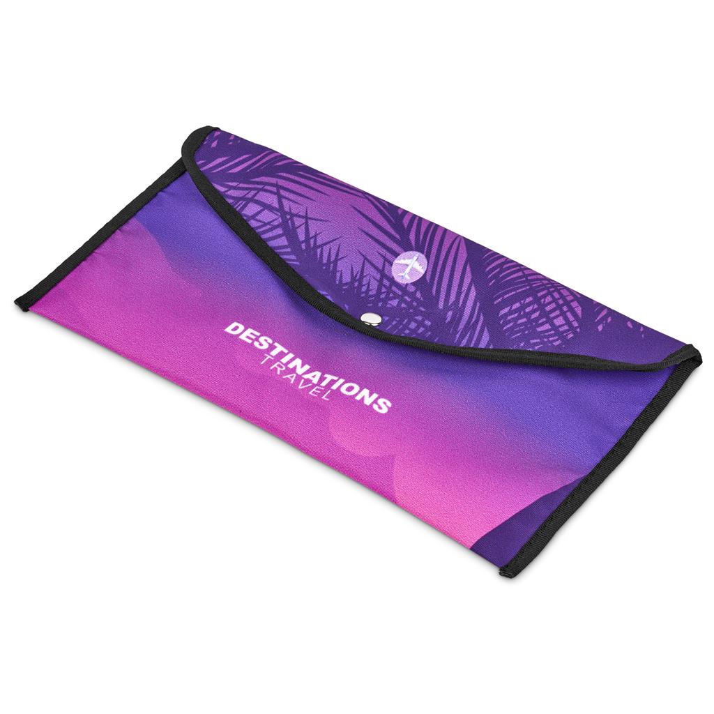 [BC-HP-104-G] Hoppla Flitz Polyester Travel Wallet
