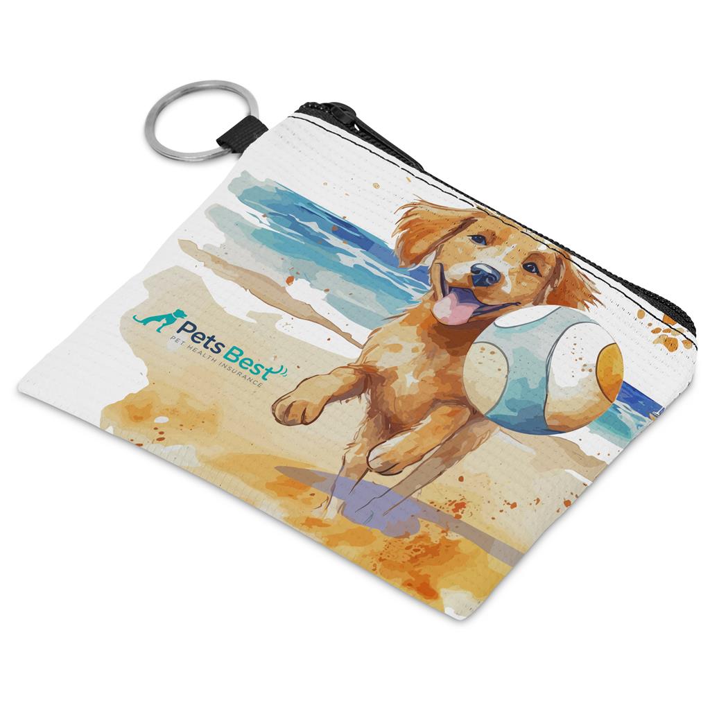 [BC-HP-63-G] Hoppla Quirky Recycled PET Credit Card & Coin Purse