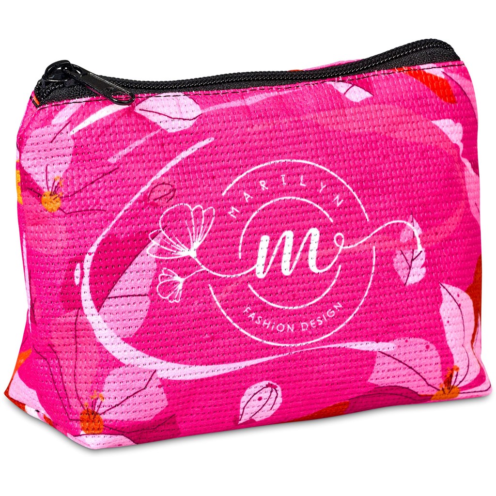 [BC-HP-73-G] Hoppla Leanne Recycled PET Stitch-Bond Mini Toiletry Bag