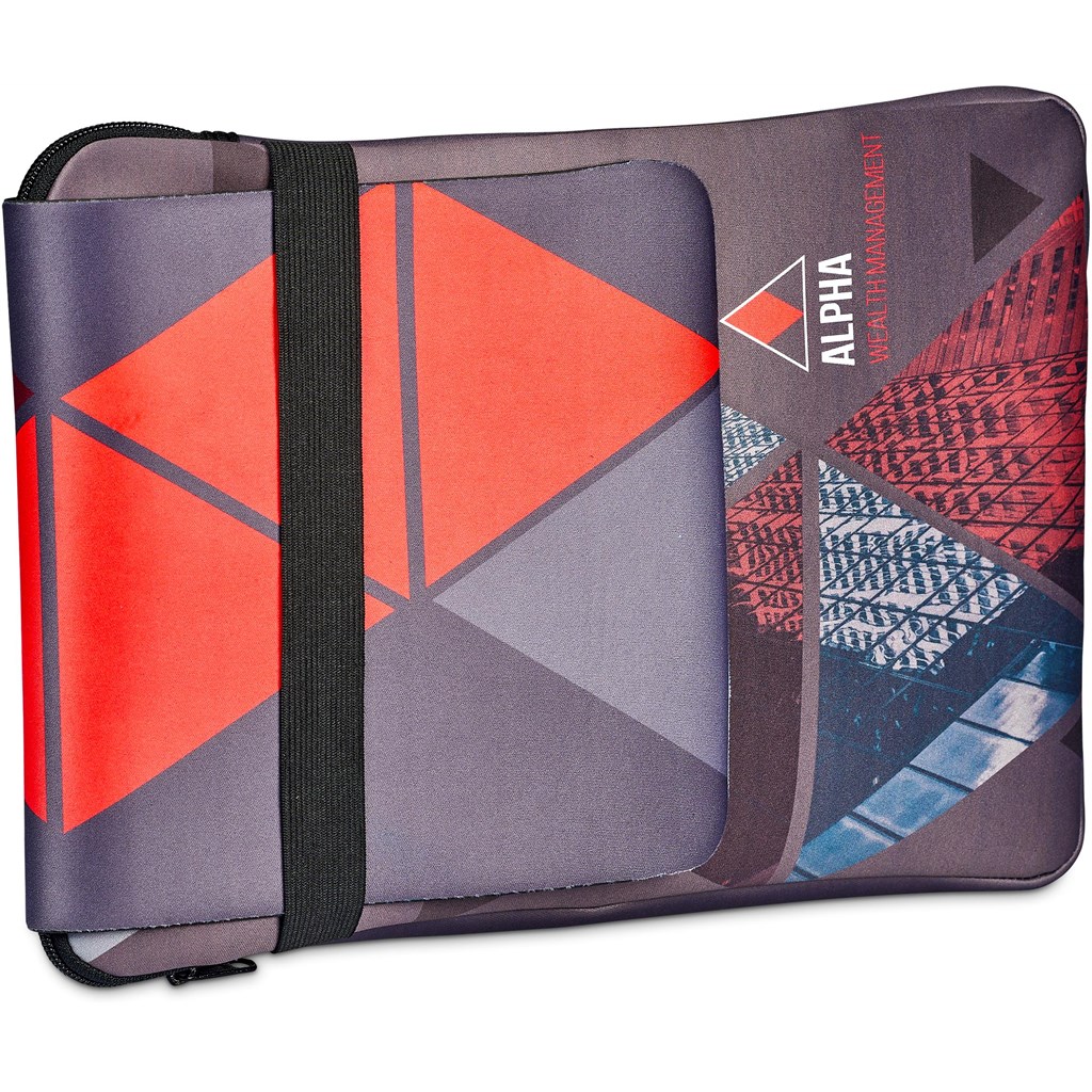 [BC-HP-82-G] Hoppla Grotto Neoprene Laptop Sleeve with Mouse Pad – 13-14 inch