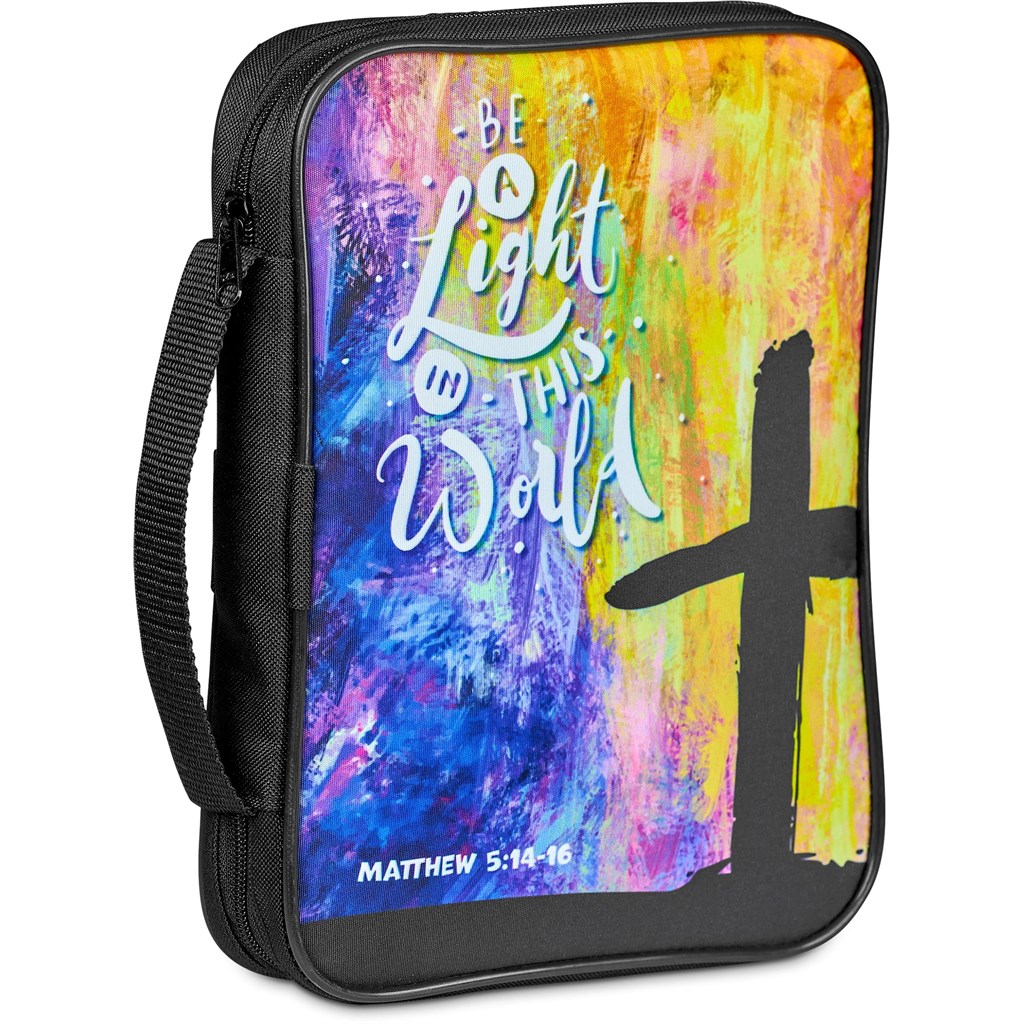 [BC-HP-90-G] Hoppla Faith Bible Book Bag With Carry Handle
