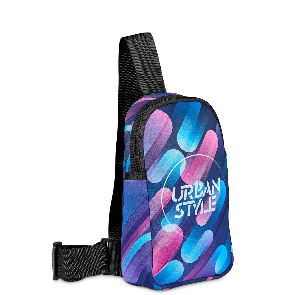 [BC-HP-92-G] Hoppla Golden Mile Neoprene Cross Body Bag