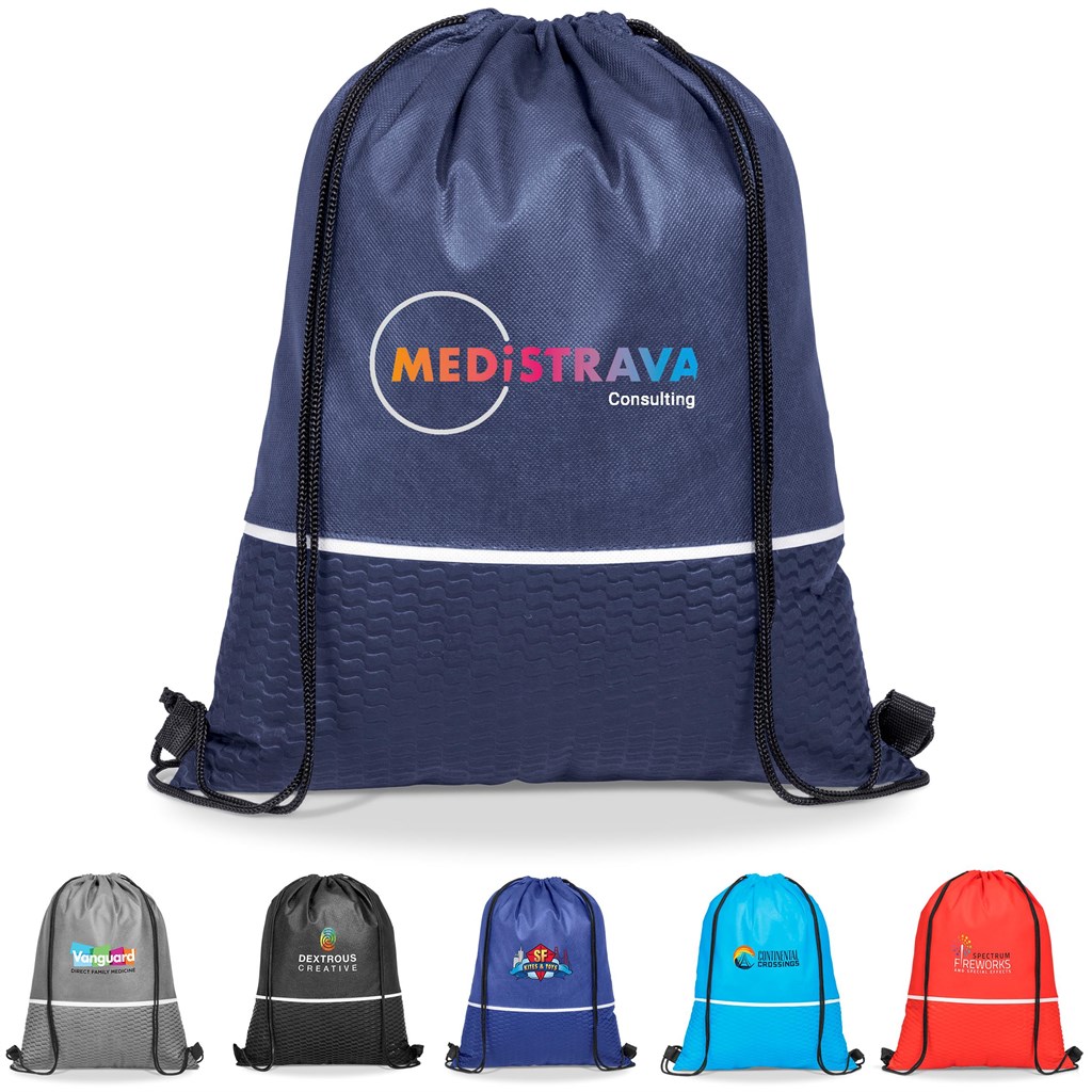[BAG-4555] Altitude Brighton Non-Woven Drawstring Bag