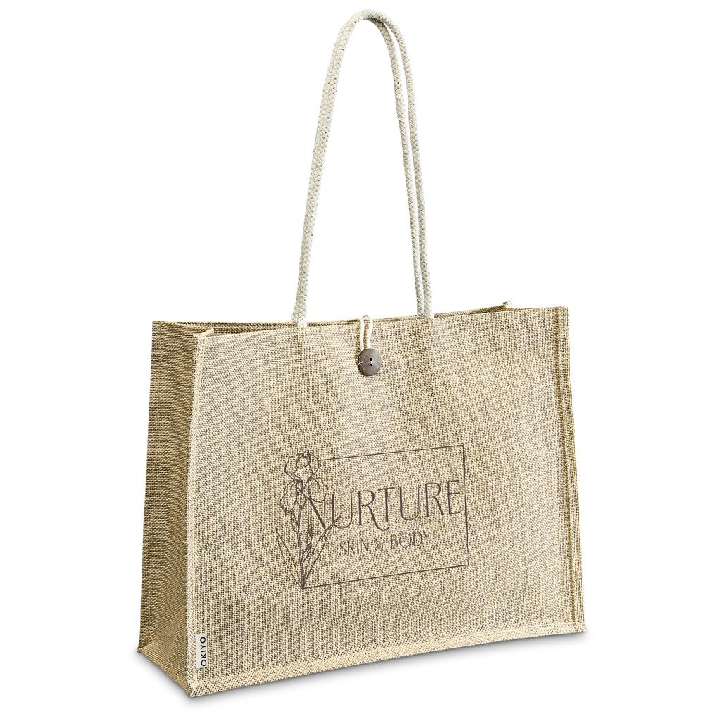 [BAG-3506] Okiyo Shinrin Jute Tote