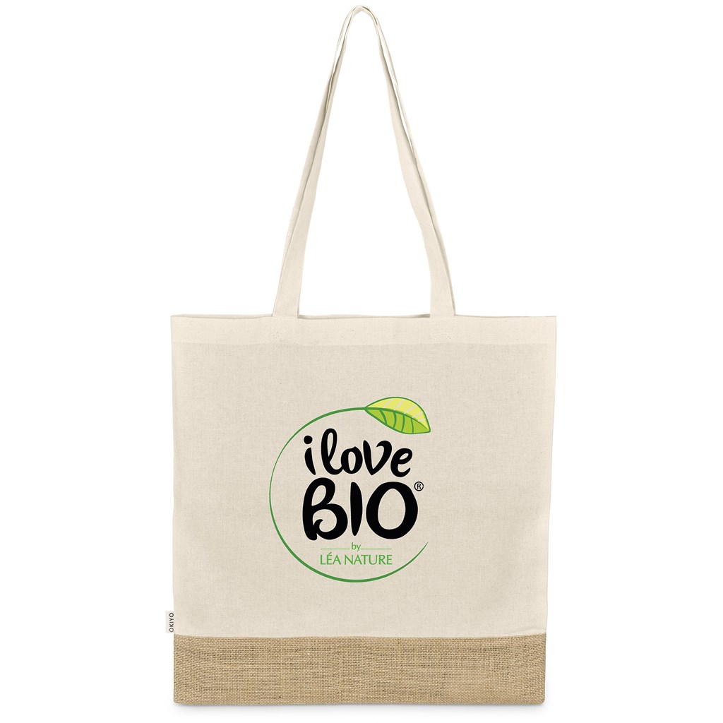 [BAG-4753] Okiyo Bijin Jute & Cotton Shopper