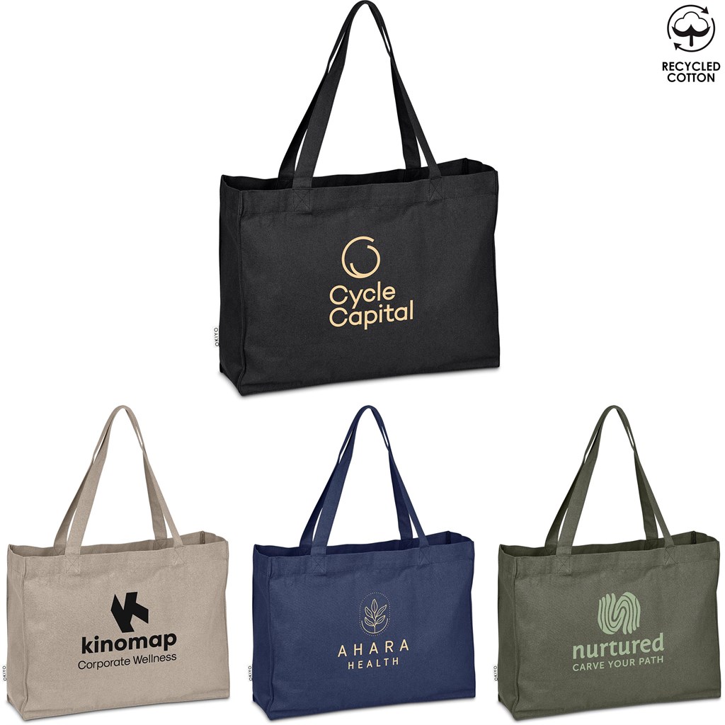 [BG-OK-471-B] Okiyo Subarashi Recycled Canvas Tote
