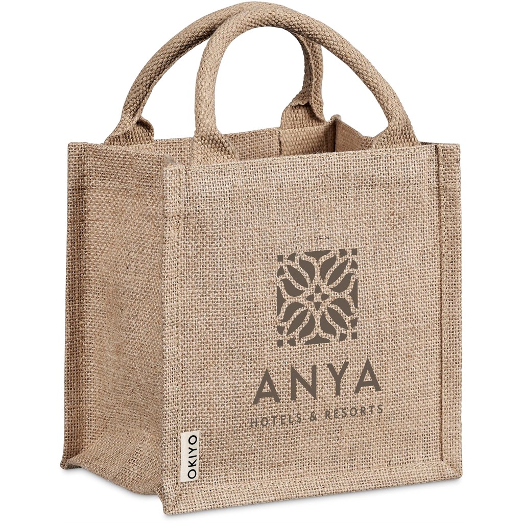 [BG-OK-487-B] Okiyo Miyag Mini Jute Gift Bag