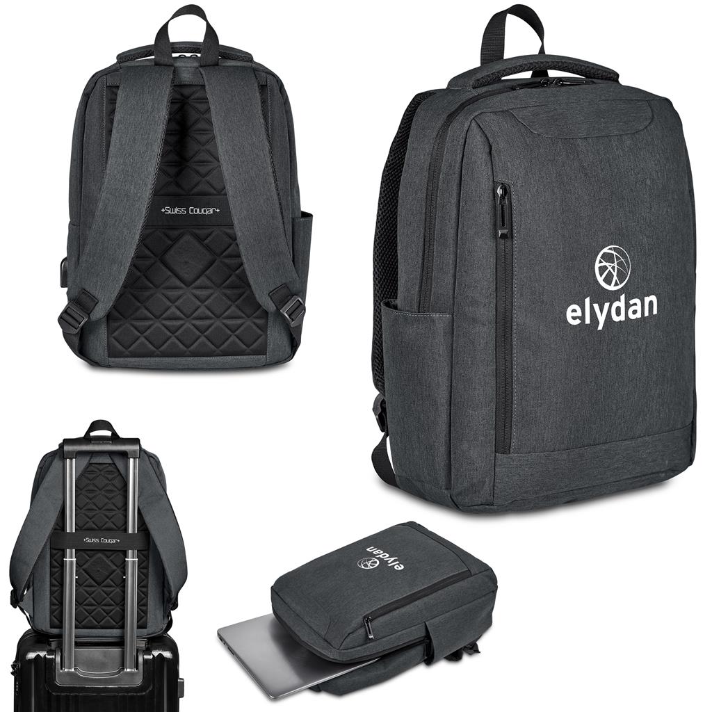 [BG-SC-532-B] Swiss Cougar Vercelli Laptop Backpack