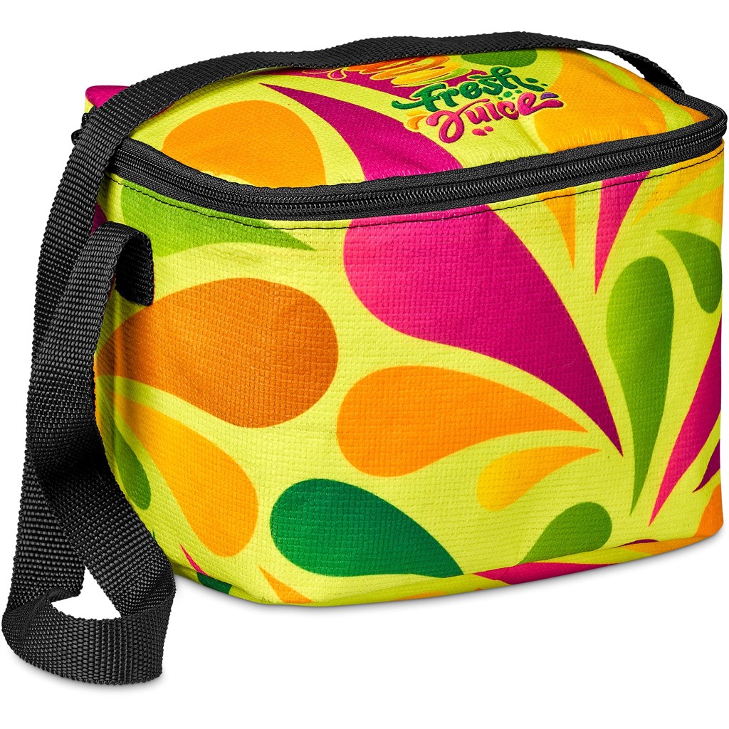 [CC-HP-12-G] Hoppla Ontario Recycled PET Stitch-Bond 6-Can Cooler