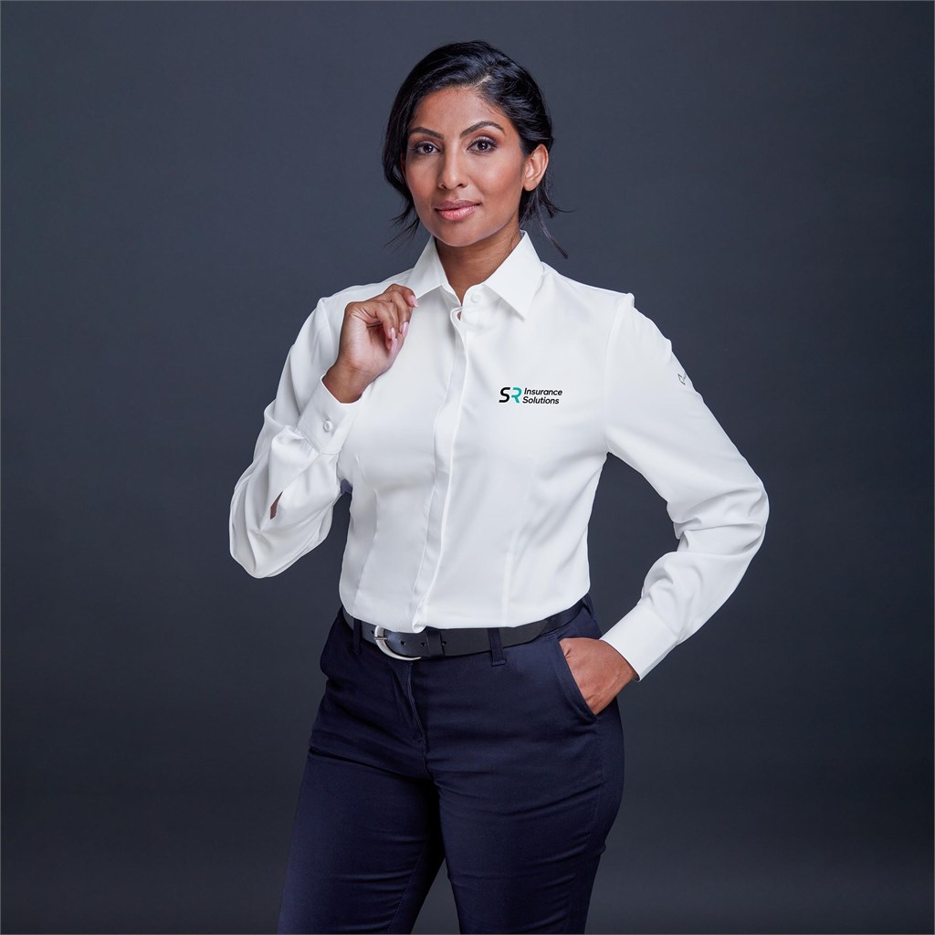 [CW-AV-187-A] Ladies Long Sleeve Alex Varga Sorrento Shirt