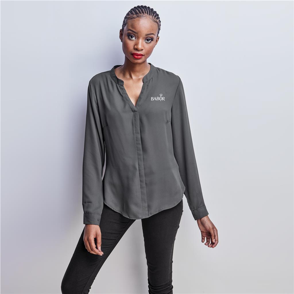 [BAS-11210] Ladies Long Sleeve Ava Blouse