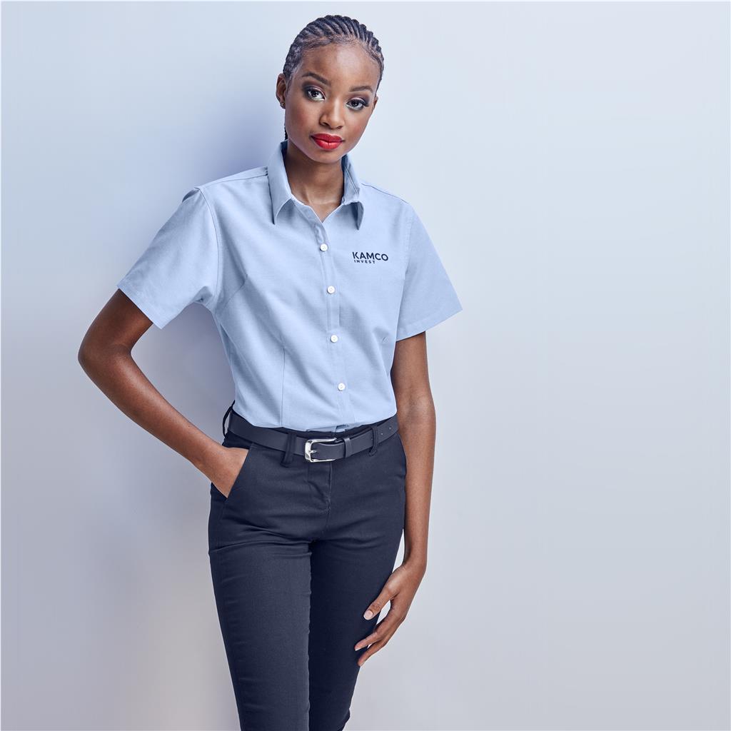 [BAS-808] Ladies Short Sleeve Aspen Shirt