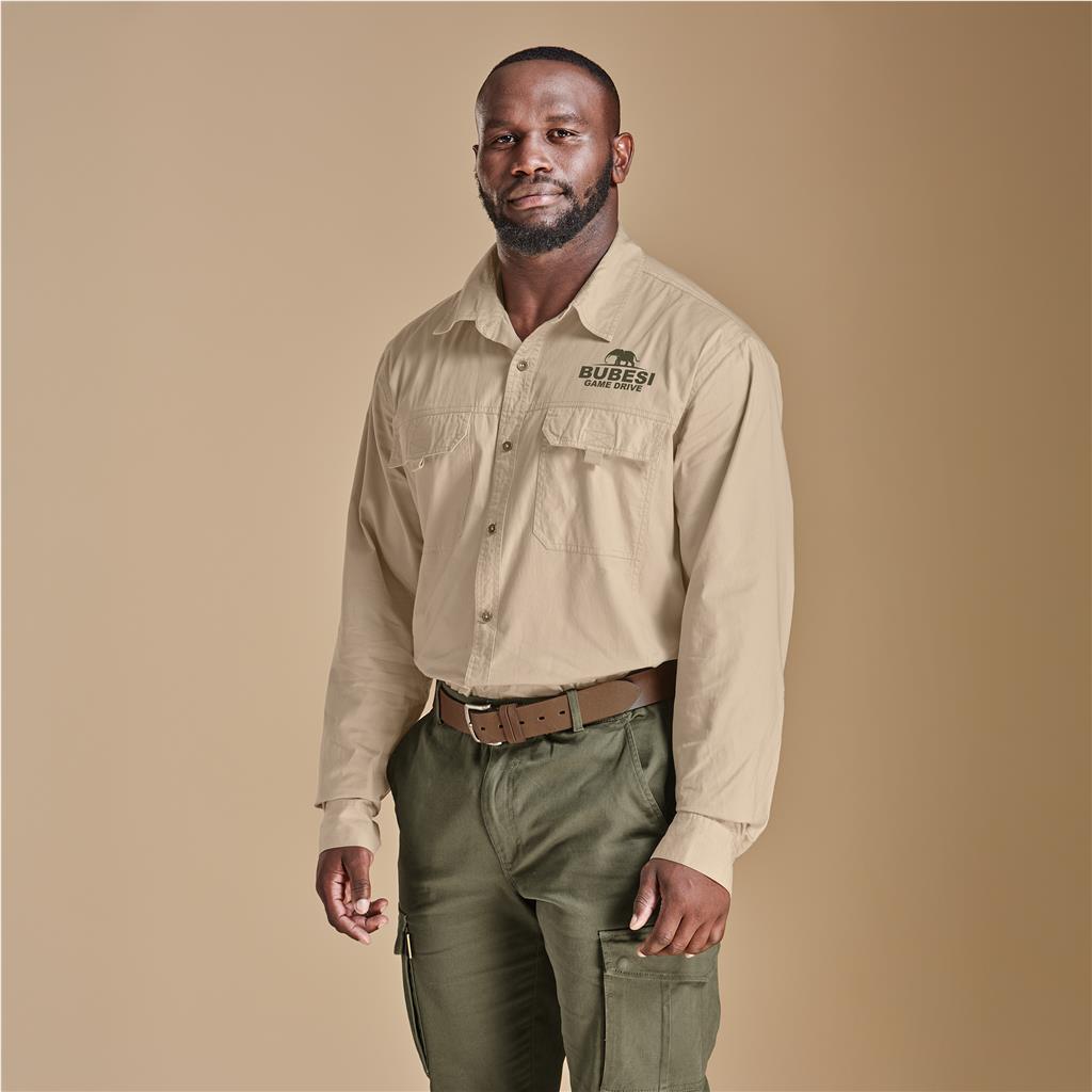 [CW-UT-203-A] Mens Long Sleeve Mawenzi Twill Shirt