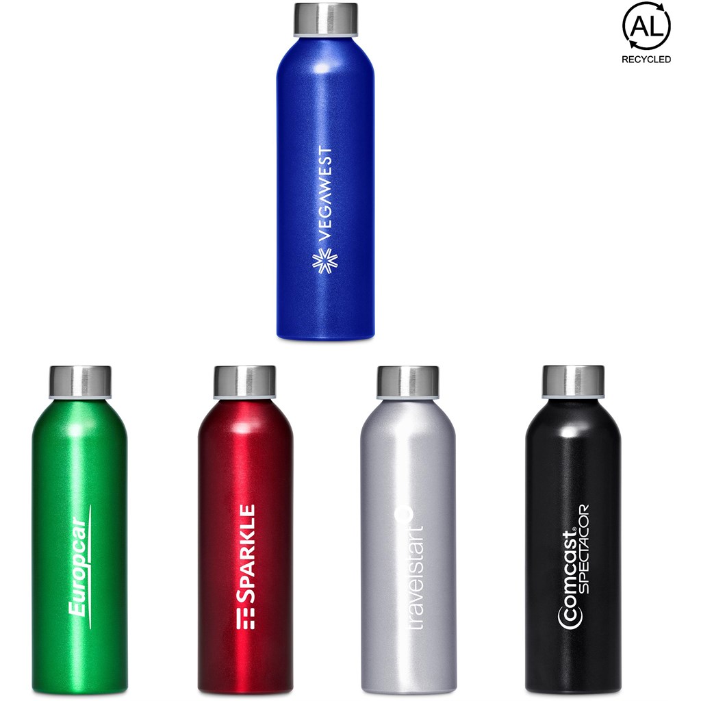 [DR-KS-260-B] Kooshty Cosmo Recycled Aluminium Water Bottle - 650ml