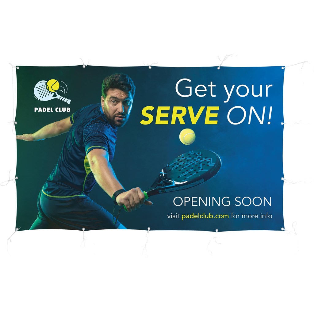 [BA-AM-3-D] Sublimated Display Fabric Banner 2.45m x 1.5m