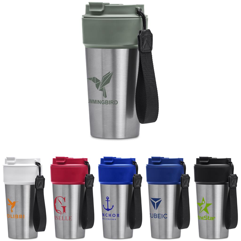 [DR-KS-310-B] Kooshty Amigo Stainless Steel & Plastic Double-Wall Tumbler - 500ml