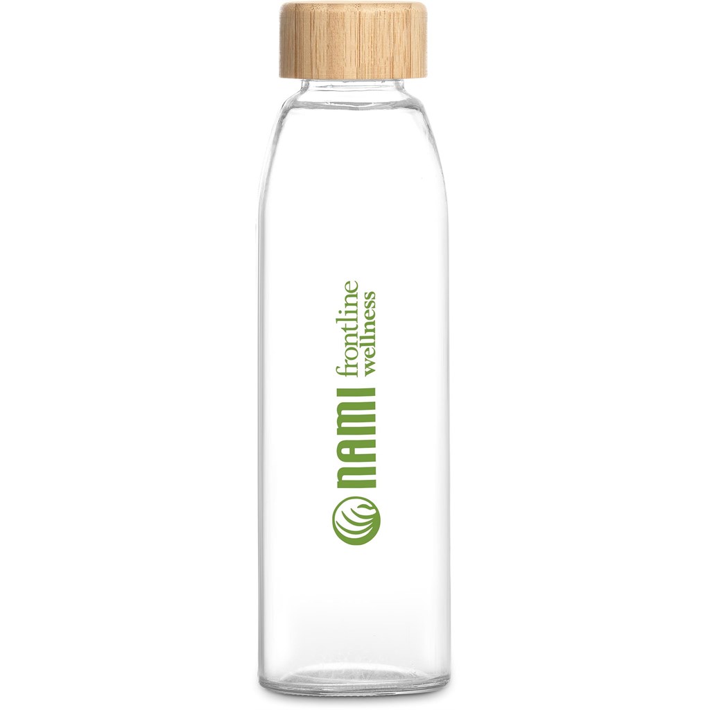 [DR-OK-212-B] Okiyo Wabi-Sabi Glass Water Bottle - 500ml