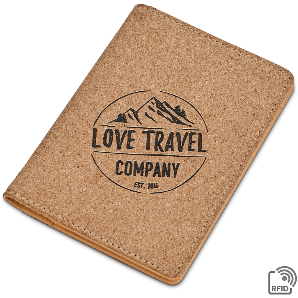 [GIFT-17455] Okiyo Bouken Cork Passport Holder