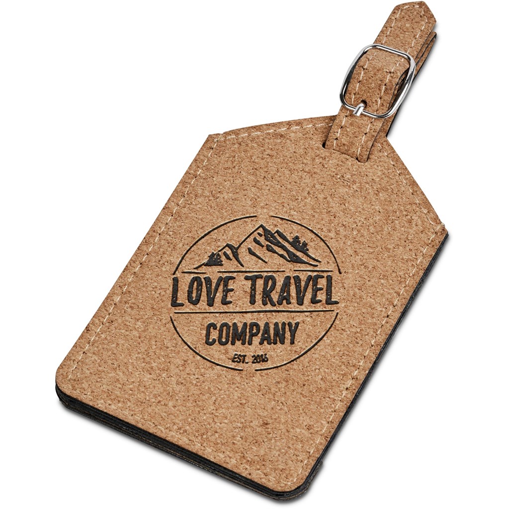 [GIFT-17456] Okiyo Bouken Cork Luggage Tag