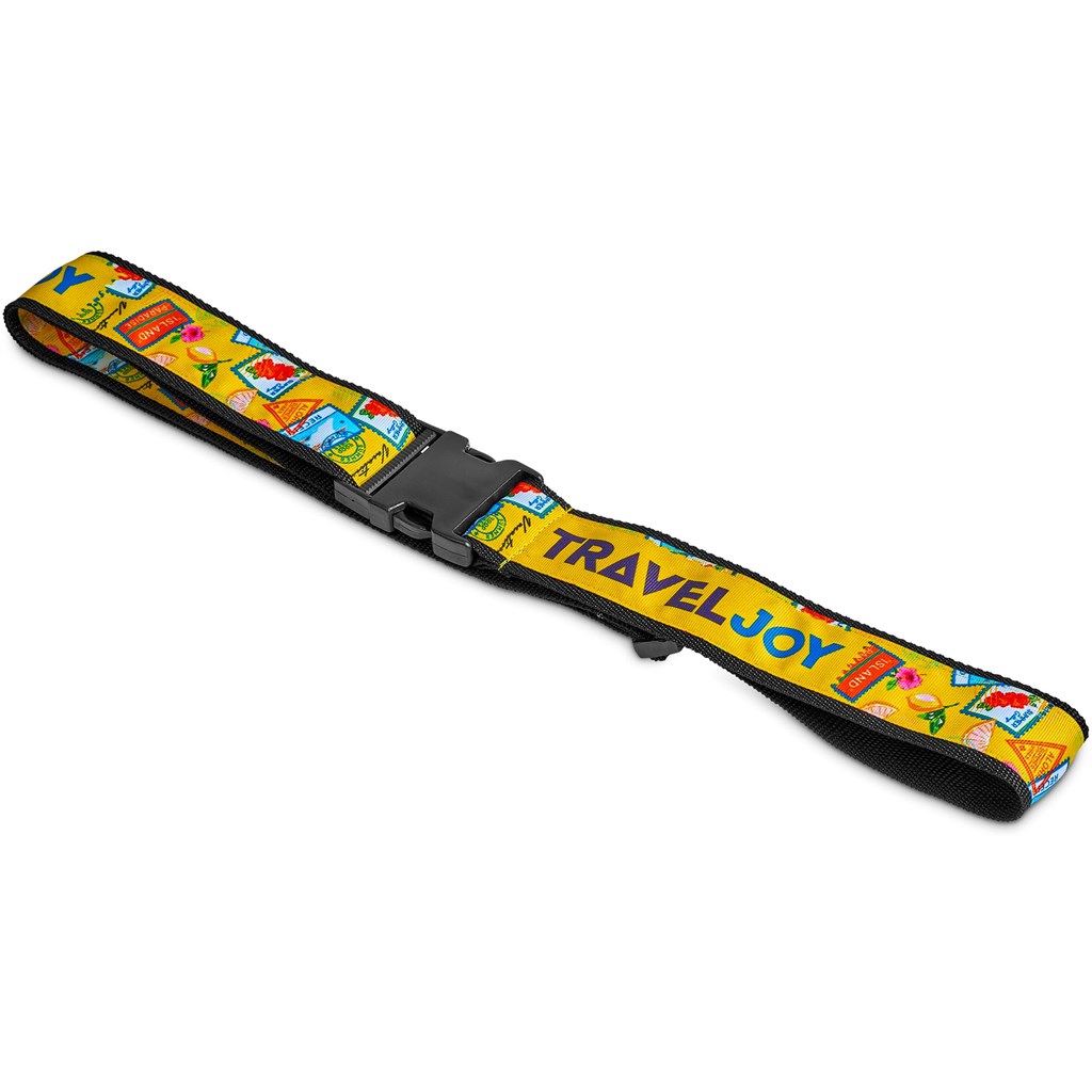 [EX-HP-2-G] Hoppla Globetrotter Luggage Strap