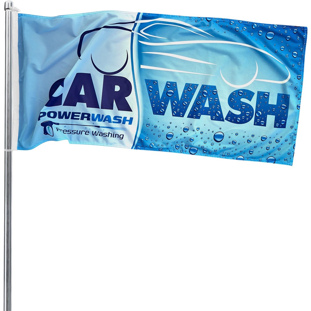[FL-AM-24-D] Champion Corporate Pole Flag 1300mm x 600mm