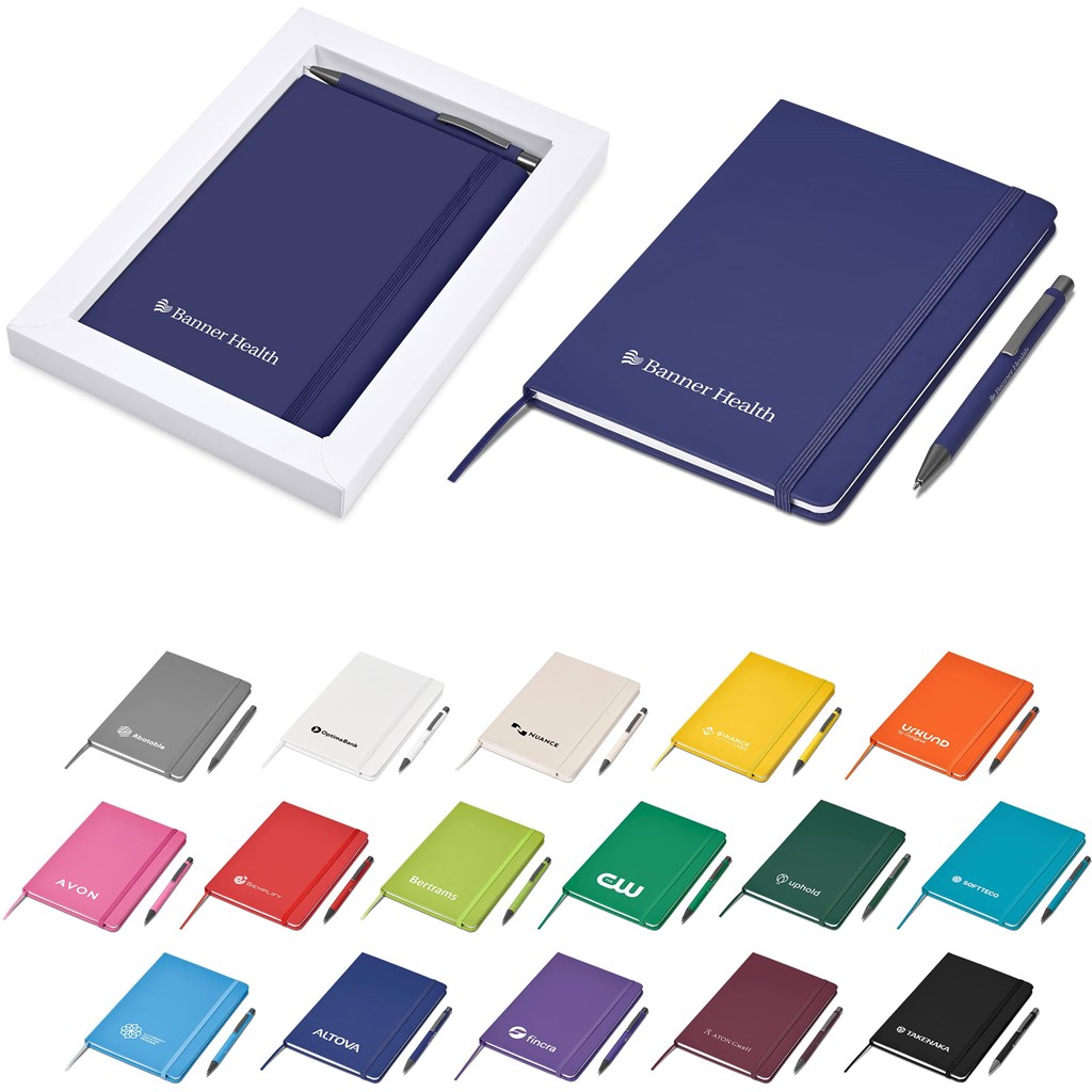 [GF-AM-1150-B] Hibiscus Notebook & Pen Set