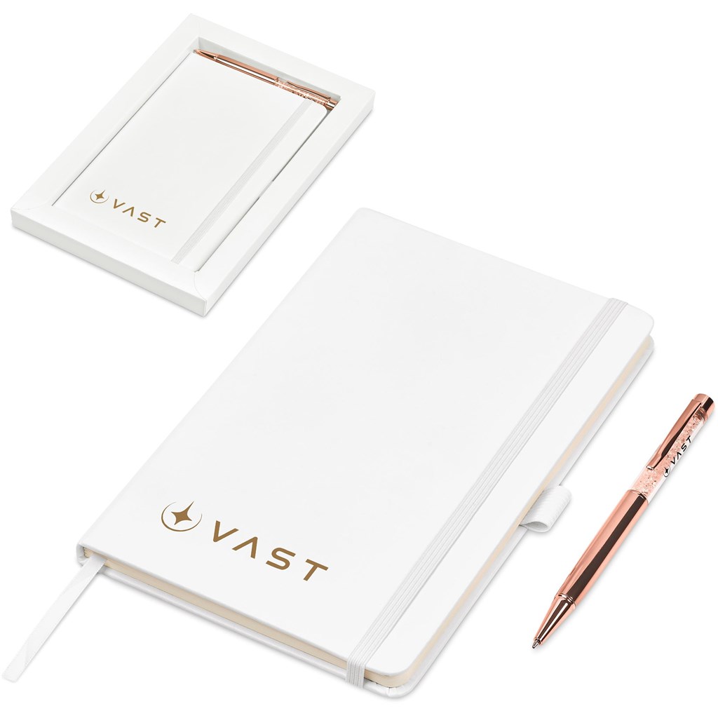 [GF-AM-1167-B] Hailford Notebook & Pen Set