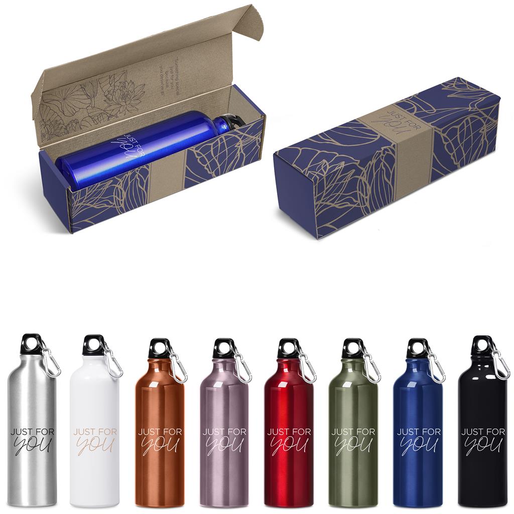[GF-AM-857-B] Solano Bottle in Bianca Custom Gift Box