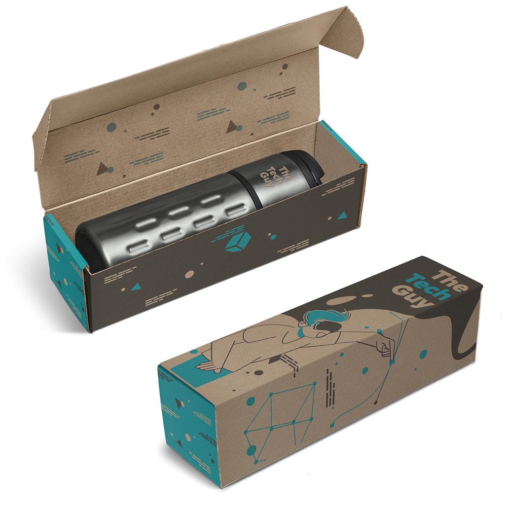 [GF-AM-863-B] Binary Tumbler in Bianca Custom Gift Box