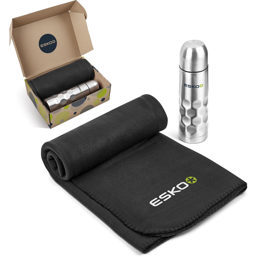 [GF-AM-916-B] Alps Winter Blanket Gift Set