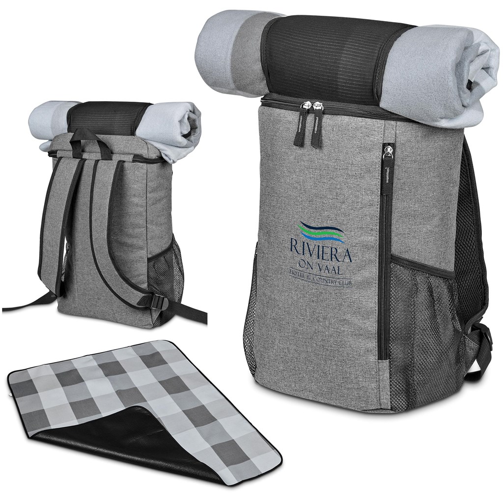 [GF-AM-919-B] Summertide Backpack Cooler & Picnic Blanket