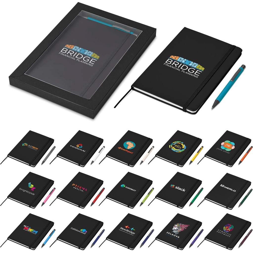 [GF-AM-926-B] Dahlia Notebook & Pen Set