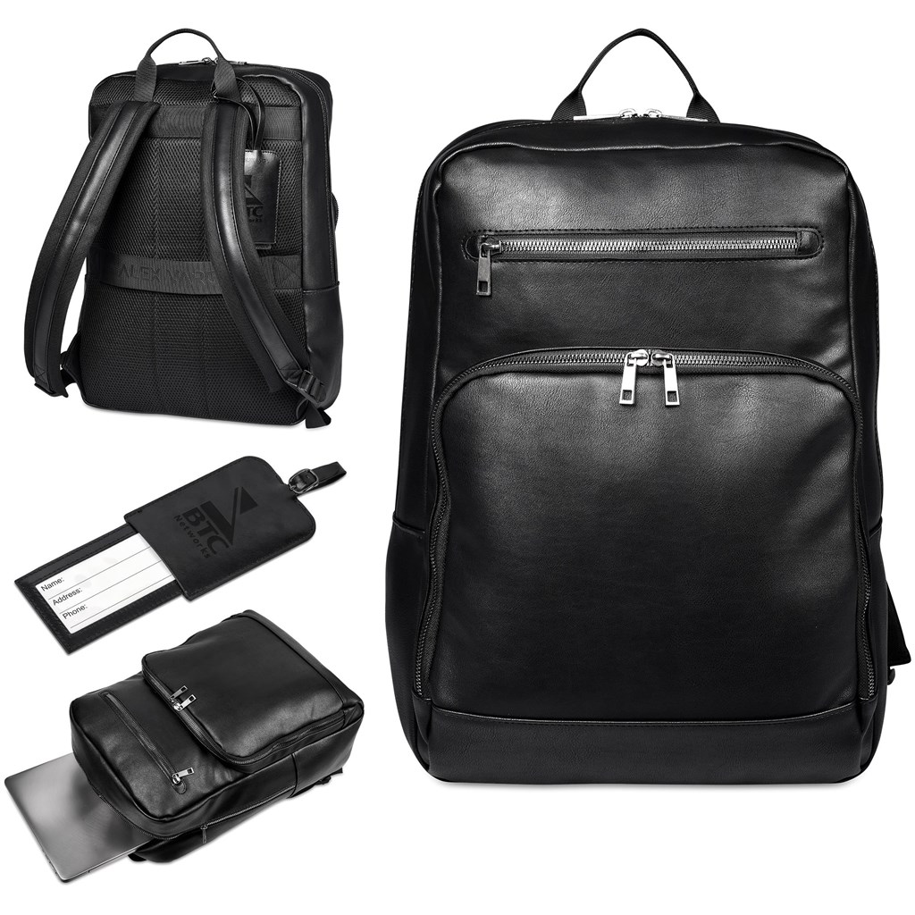 [GF-AV-1042-B] Alex Varga Claska Laptop Backpack
