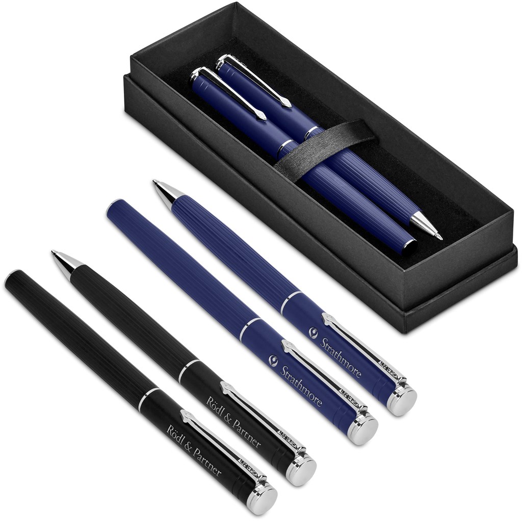 [GF-AV-1224-B] Alex Varga Mollino Ball Pen & Rollerball Set