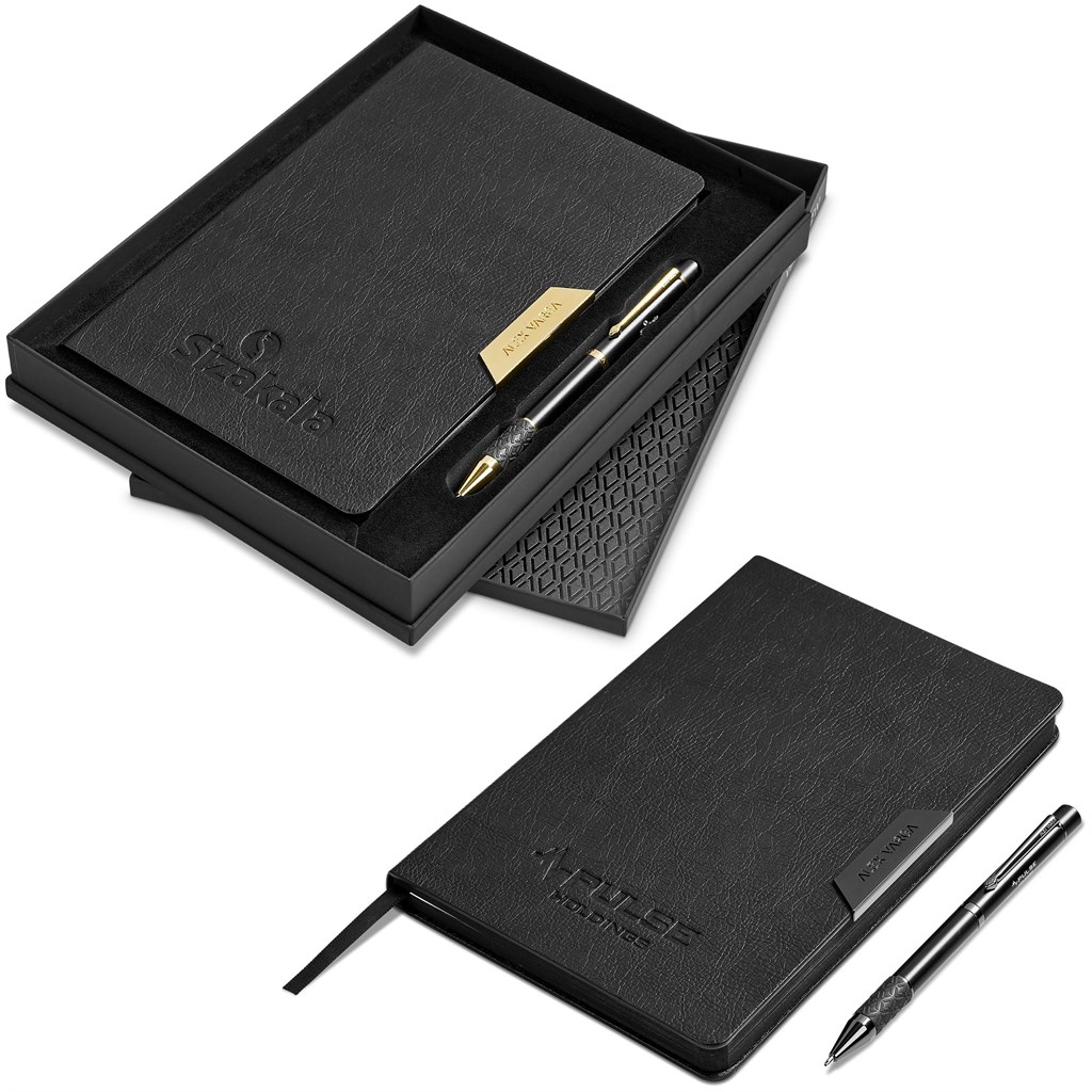 [GF-AV-922-B] Alex Varga Onassis Notebook & Pen Set