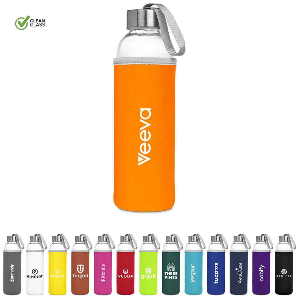 [KOOSH-8208] Kooshty Neo Glass Water Bottle - 500ml