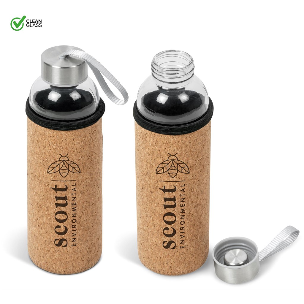 [KOOSH-8920] Kooshty Kork  Glass Water Bottle - 500ml