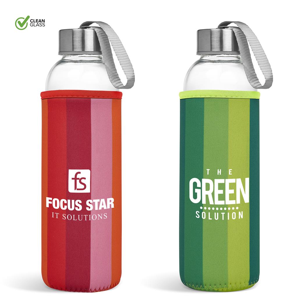 [KOOSH-8940] Kooshty Quirky Glass Water Bottle - 500ml