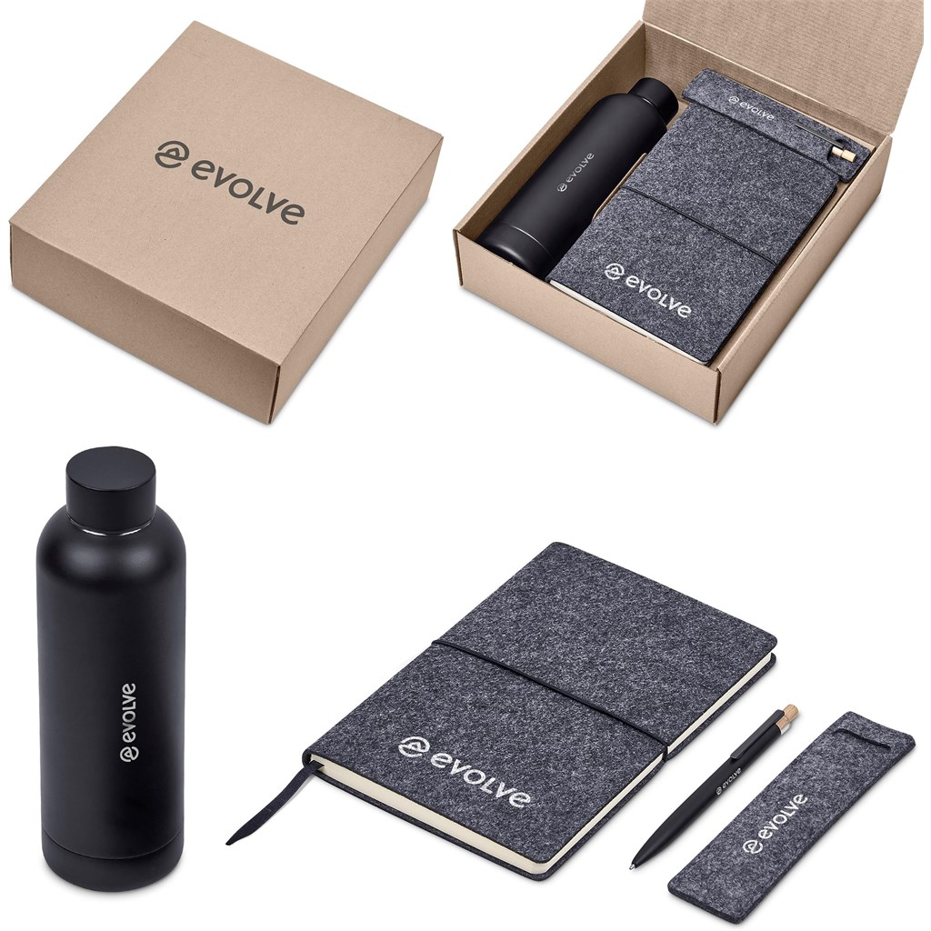 [GF-OK-1275-B] Okiyo Everly Kraft Gift Set