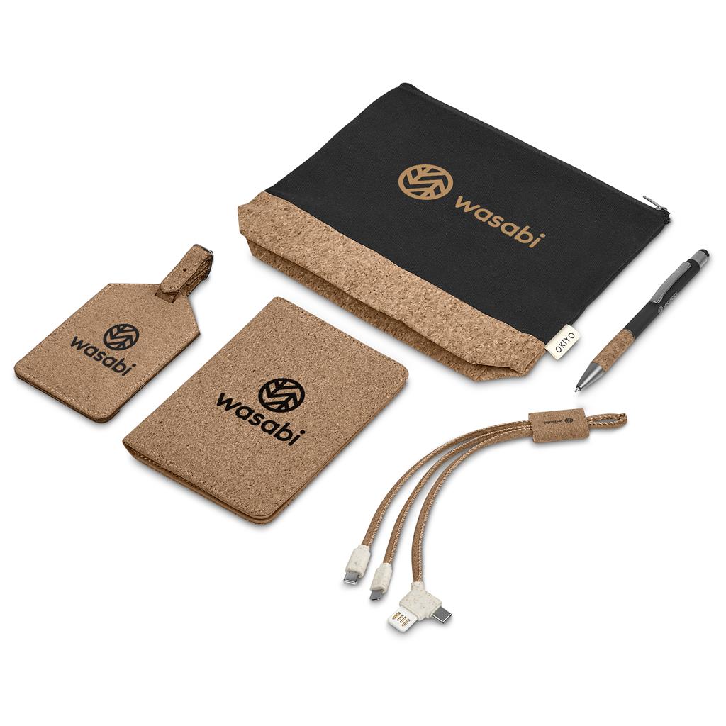 [GF-OK-1336-B] Okiyo Ryoko Cork Gift Set