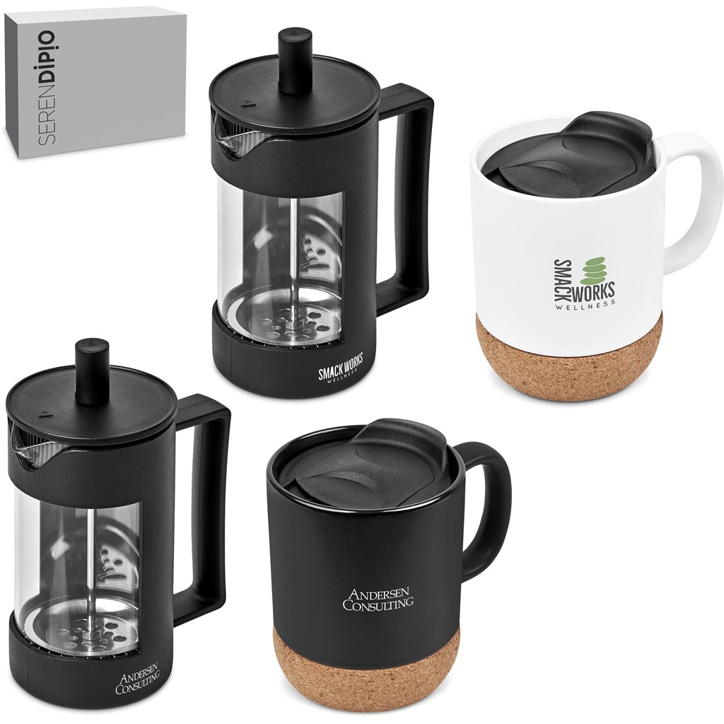 [GF-SD-1203-B] Serendipio Sienna Coffee Set