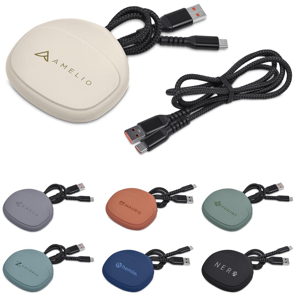 [GP-AL-144-B] Altitude Fabbit Fast Charge USB-A to Type-C Charging Cable in Pouch