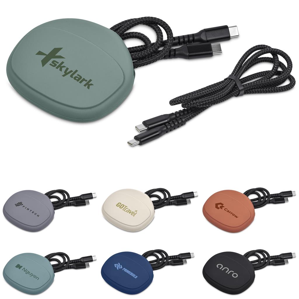 [GP-AL-145-B] Altitude Jeffin Fast Charge Type-C to Type-C Charging Cable in Pouch