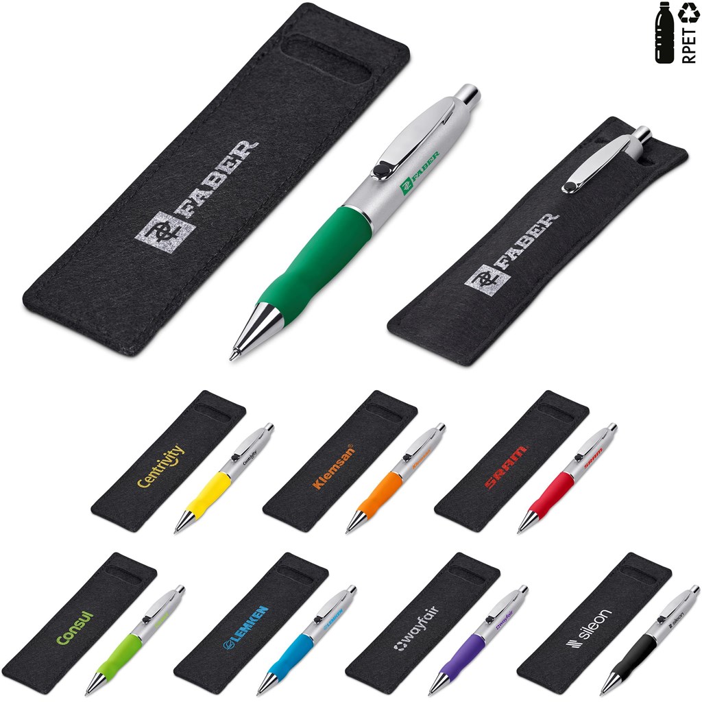 [GP-AL-36-B] Altitude Turbo Tide Ball Pen in Felt Pouch