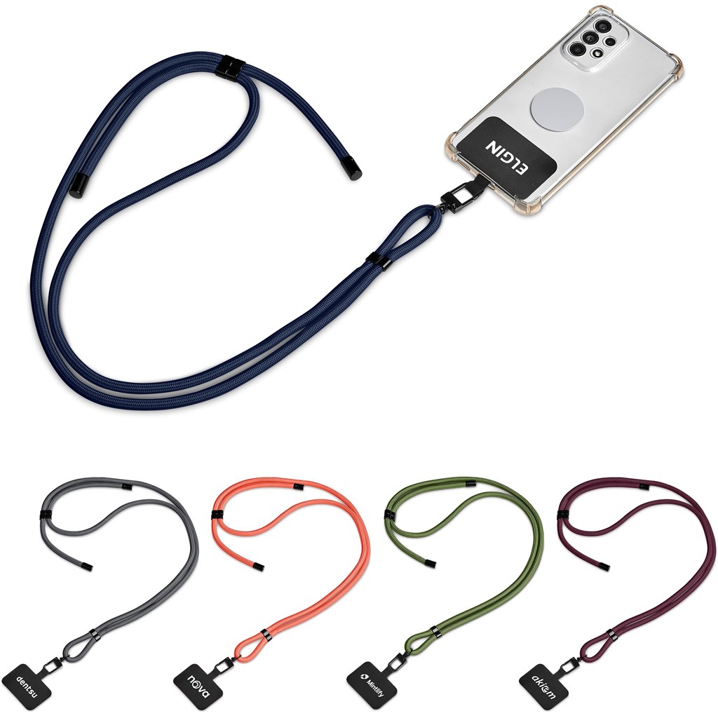 [GP-AL-44-B] Altitude Silhouette Crossbody Phone Strap